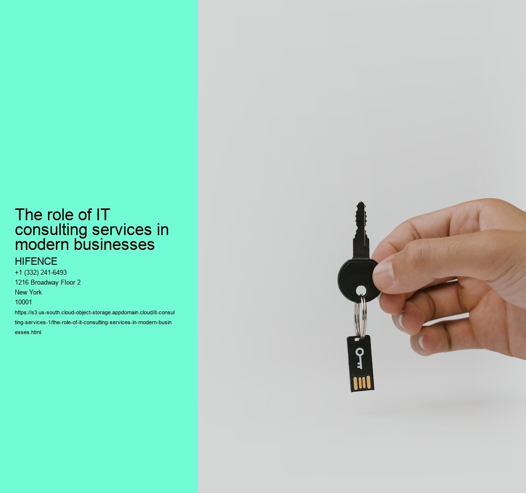 The role of IT consulting services in modern businesses